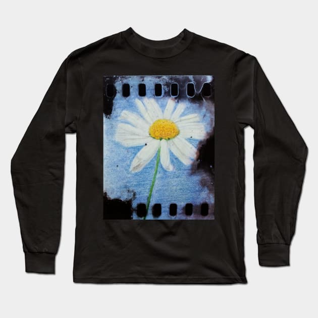 Daisy Long Sleeve T-Shirt by teenamarie23art